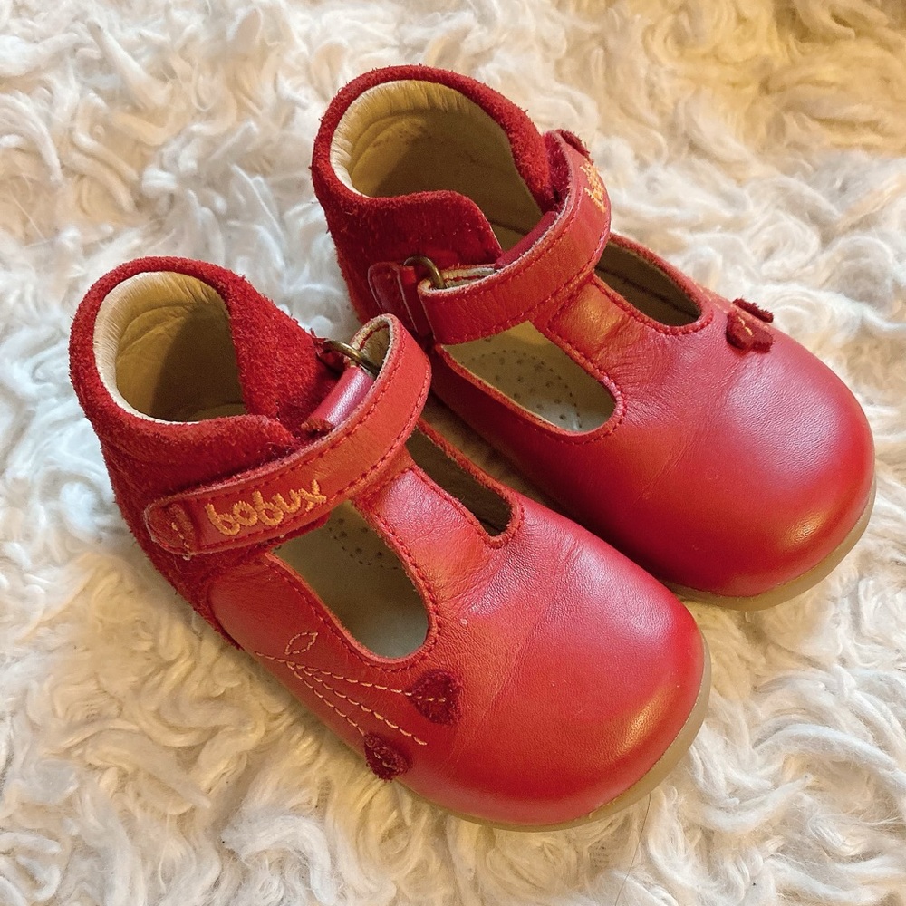 Bobux- leather first walker shoes